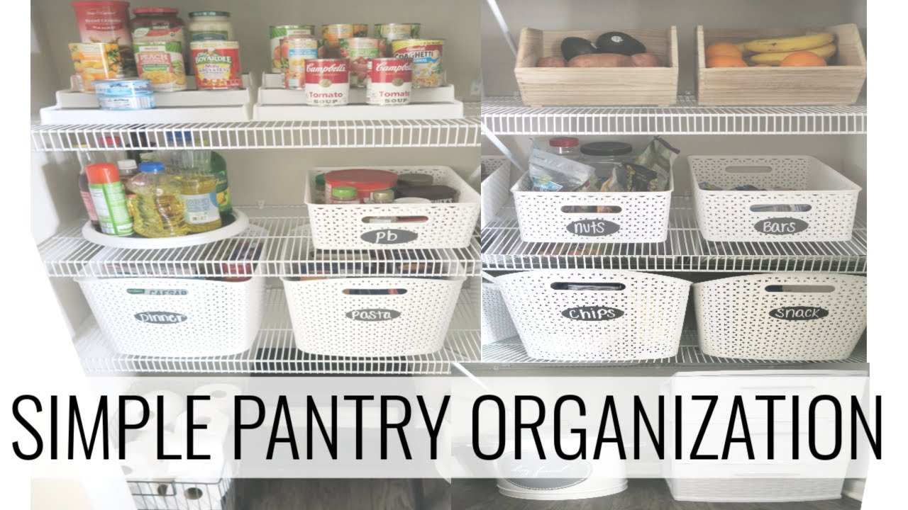 Pantry Spring Clean SPRING CLEANING | PANTRY ORGANIZATION | CLEAN WITH ME - YouTube
