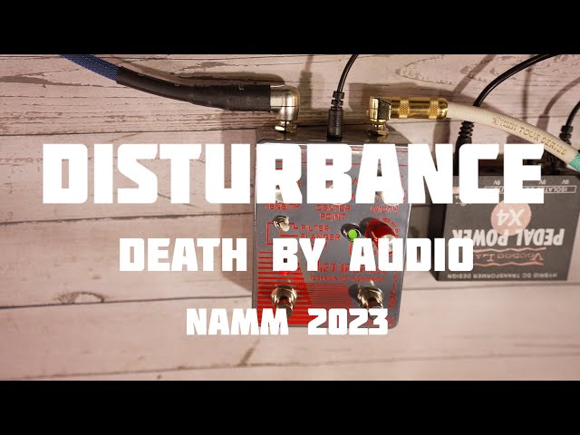 Death by Audio - Disturbance LFO Modulator | NAMM 2023 - YouTube