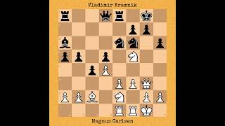 Magnus Carlsen vs Vladimir Kramnik | Legends of Chess, 2020 #chess #chessgame