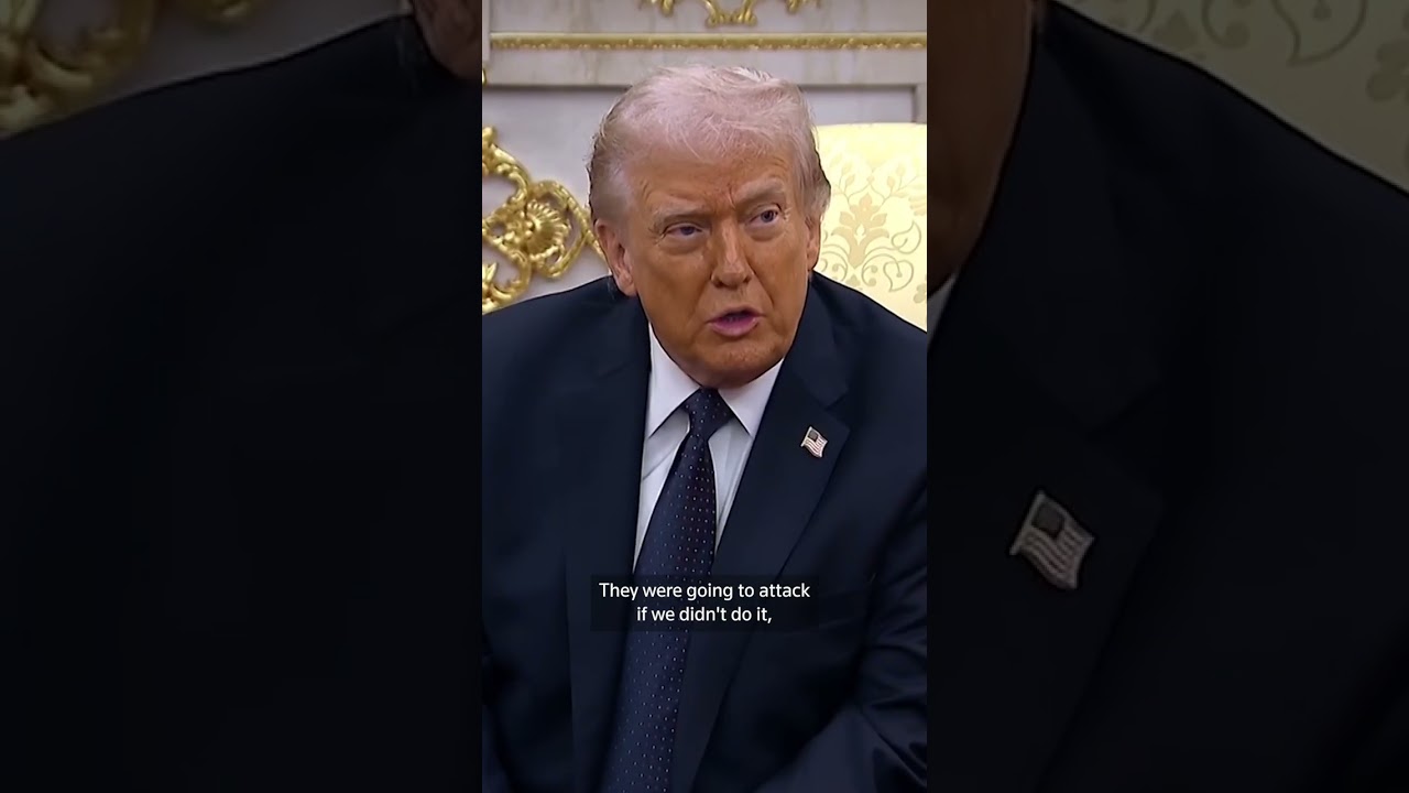 Trump says many Iranian targets have been 'knocked out'