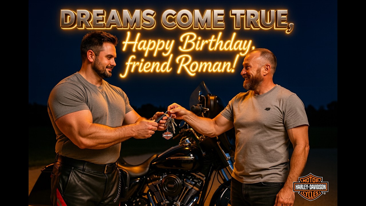🏍️ Harley-Davidson Birthday Tribute | Dark Urban Thriller Soundtrack