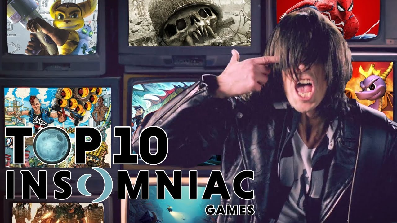 Top 10 Insomniac Games - YouTube