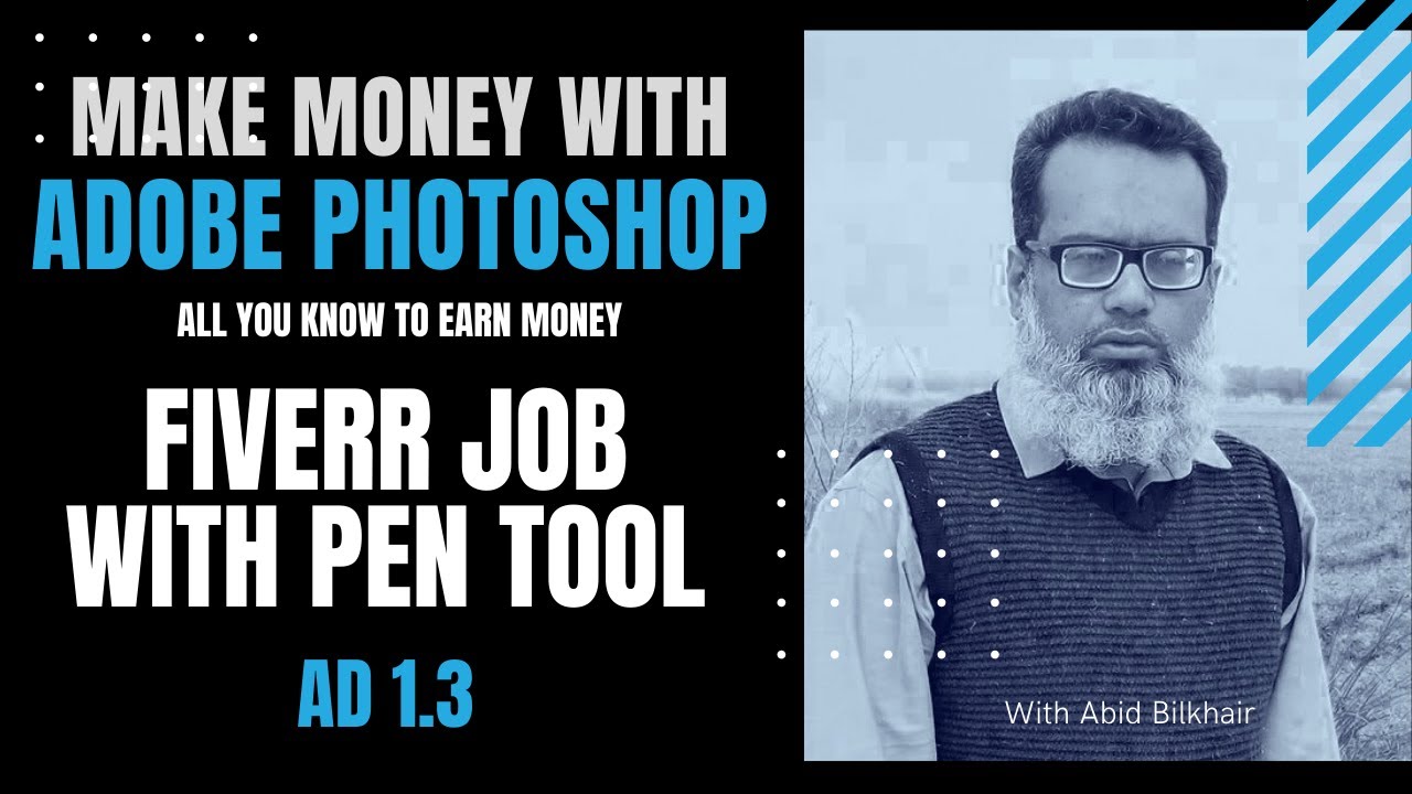 Freelance Job using Pen Tool in Adobe Photoshop CC 2020