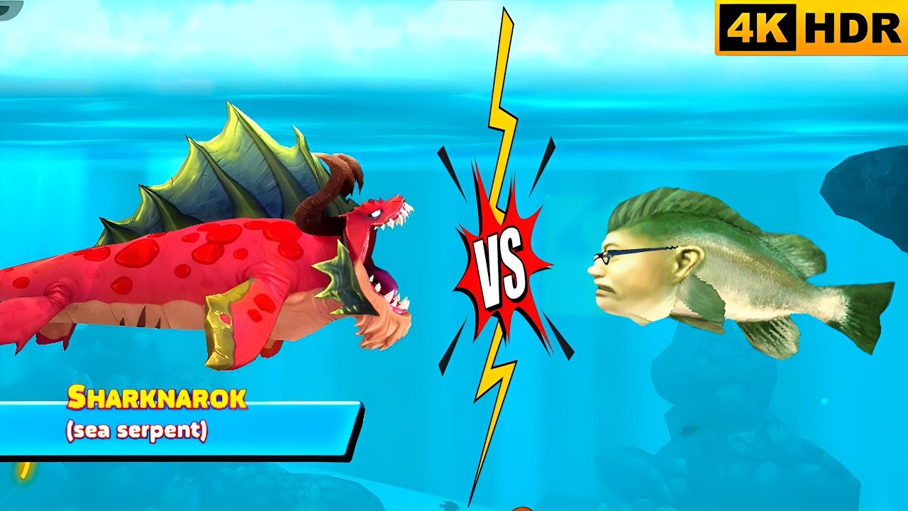 Hungry Shark Evolution | Sharknarox Max Level Gameplay - YouTube