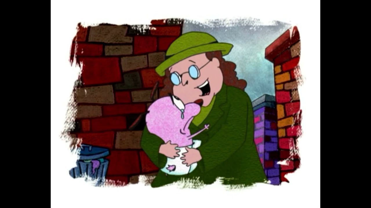 Courage The Cowardly Dog Muriel finds baby courage YouTube