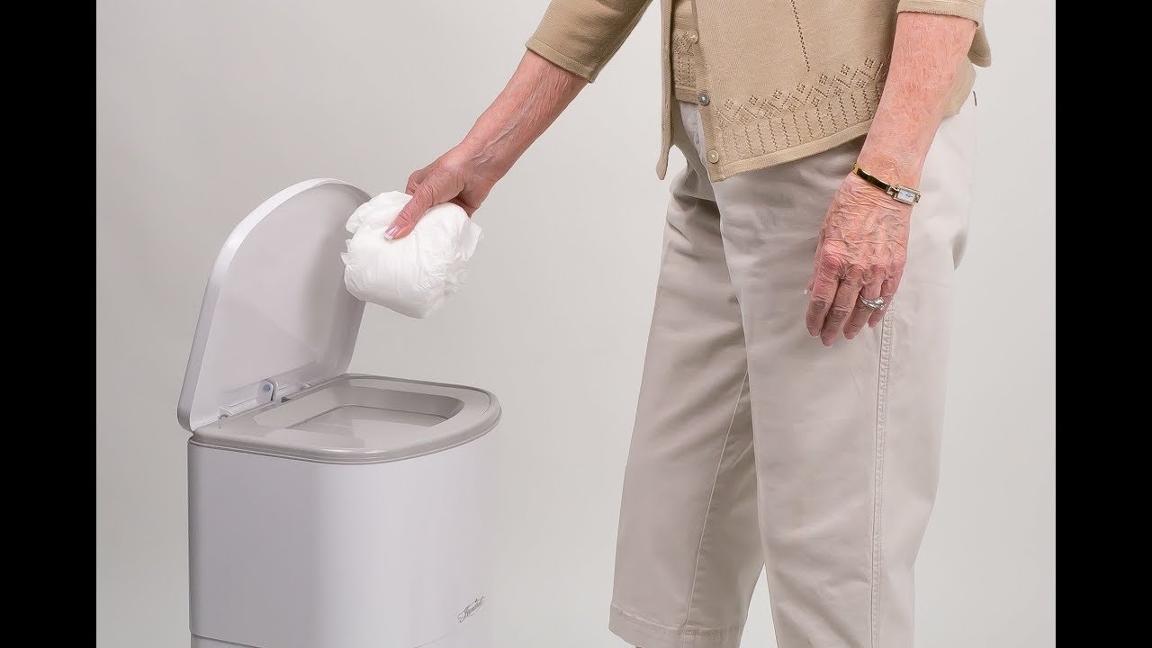 Poubelle anti-odeur pour déchets incontinence Janibell