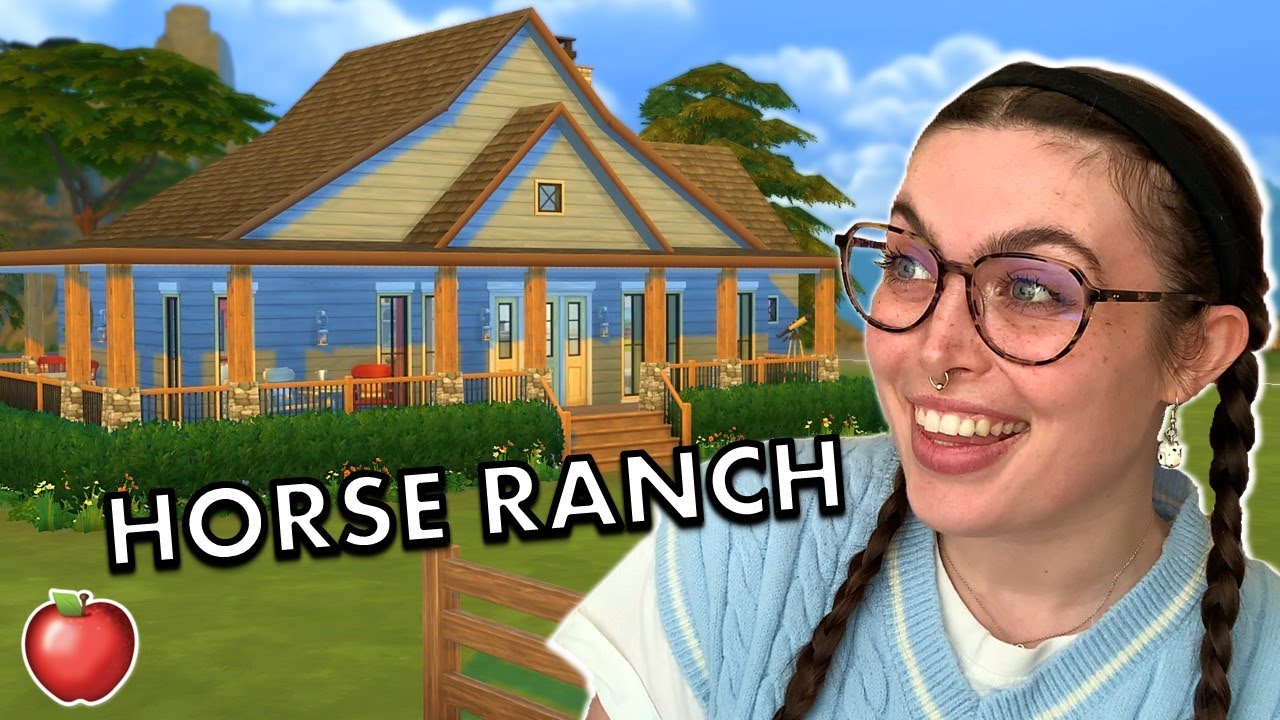 COLOURFUL BOHO HORSE RANCH // Disney Princess Legacy Challenge - YouTube