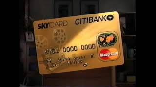 SKYCable: SKYCard CitiBank MasterCard Philippines TVC 1999