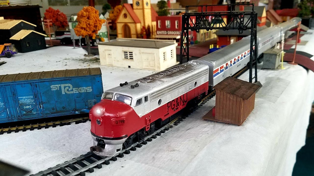 THE GRAND REOPENING of the PG&NJ! HO Scale Model Trains YouTube