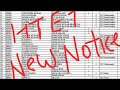 #htet2023 HTET NEW NOTICE 25 NOVEMBER 2023!! PHOTO/SIGN ERROR!!#htetnewnotice