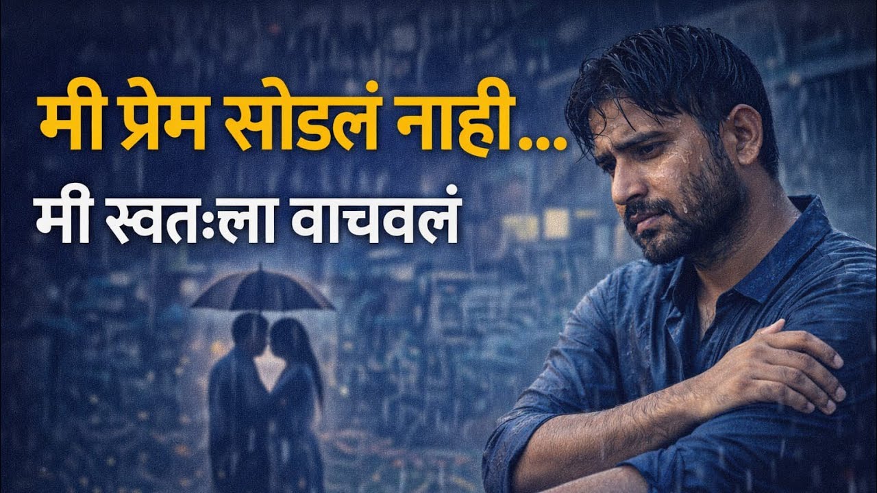 मी तिला गमावलं नाही… मी स्वतःला गमावलं Emotional Marathi Story ByAk...