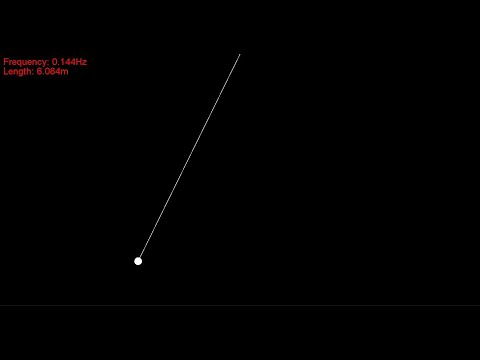 Pendulum Simulation in Java
