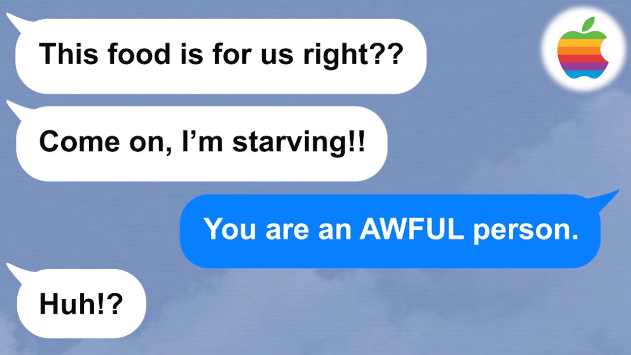 【Apple】Fat stupid Dad eats all the food meant for kids after their soccer game