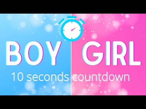 💙 Boy OR Girl? 💗 GENDER REVEAL FREE TEMPLATE - Best for BABY SHOWER! 👶💛