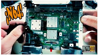 ¡REPARAR NINTENDO 64 N64 CON DIAGRAMA! MIDE VOLTAJES Y DETERMINA EL PROBLEMA.