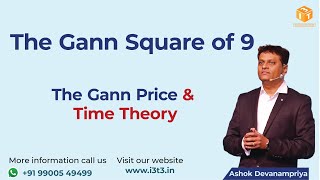 WD GANN SQUARE OF 9 | Lets Decode the Myth | By Ashok Devanampriya