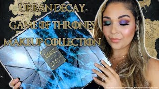 Urban Decay Game Of Thrones Makeup Collection | Overview, Demo, Swatches