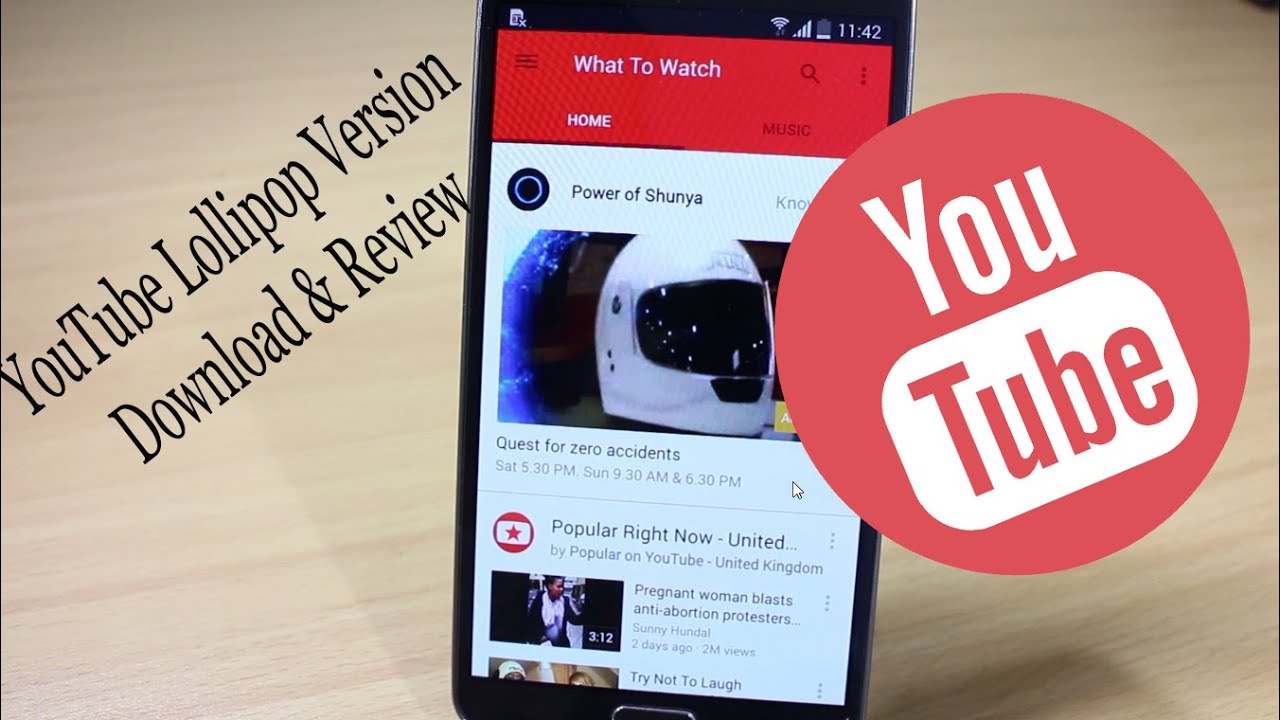 YouTube Material Design Update (6.0.11) - YouTube