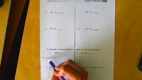 Eureka Math - 1st Grade - Module 2, Lesson 15