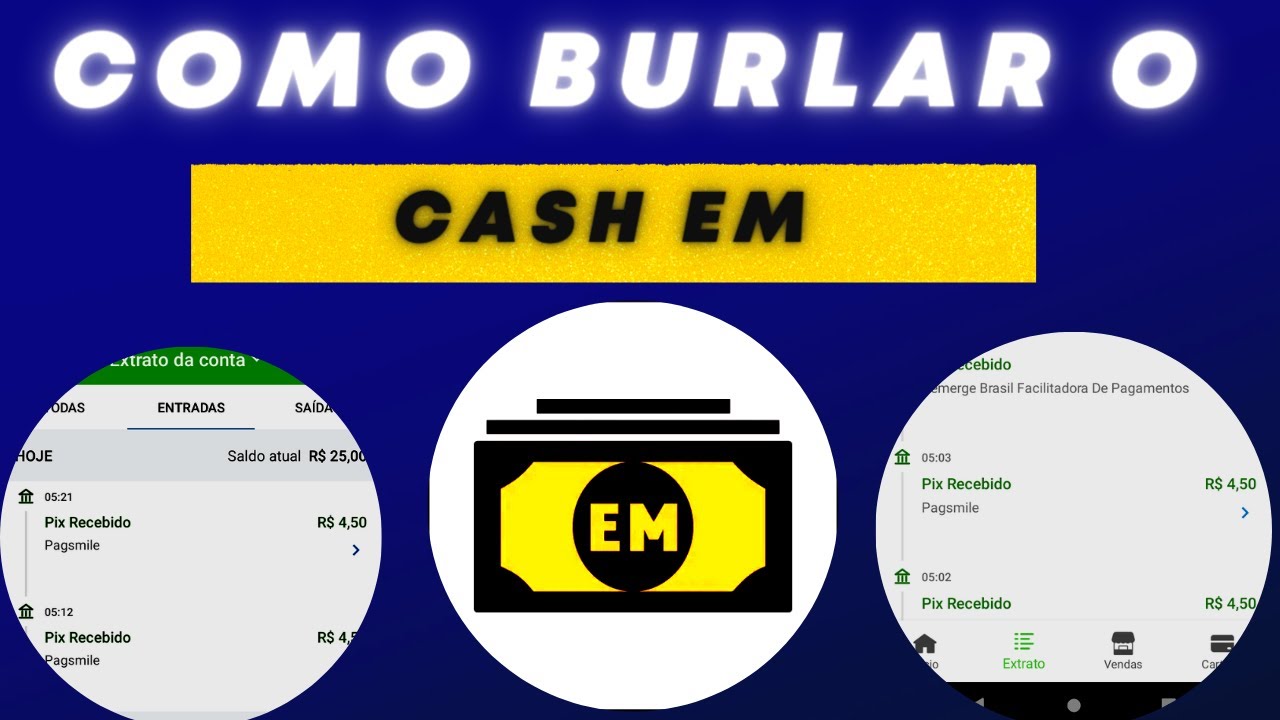 COMO SACAR VÁRIOS VEZES NO CASH EM - cashem ( aplicativo pagando no pix ...