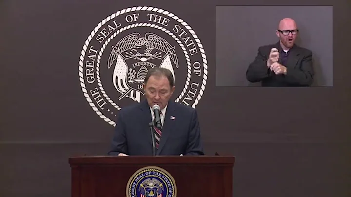 September 3rd, 2020: Utah Governor Gary Herbert CO...