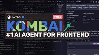 Kombai: The World's First SOTA Agent for UI Development is here! Beats 2.5 Pro & Sonnet 4 w/ MCPs!