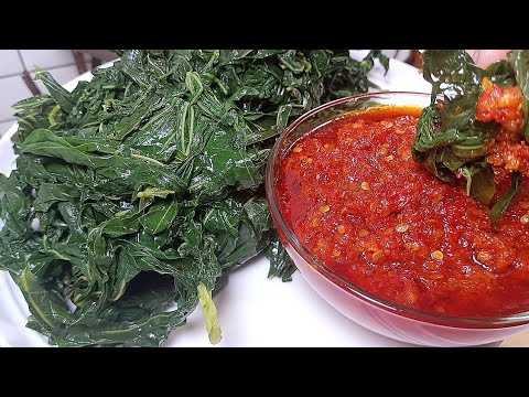 Cara Buat Sambal Goreng Pucuk Ubi