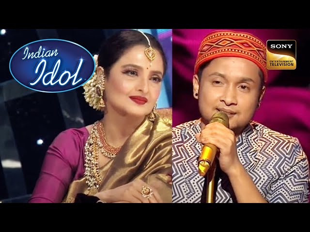 Rekha Ji ने Enjoy किया Pawandeep की आवाज़ में ‘Dekha Ek Khwab’ |Indian Idol Season 12|Winner Special class=