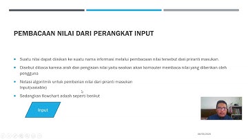 ALGORITMA DAN PEMROGRAMAN I - NILAI, Ekspresi dan Operator