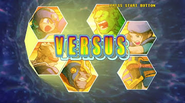 Marvel vs Capcom 2: Mega Man, Captain Commando, and Thanos arcade playthrough