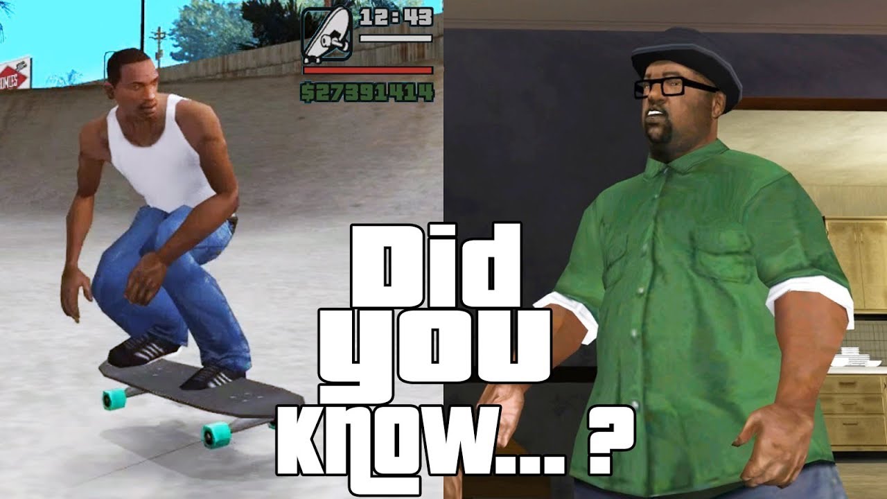 Secrets and Facts about GTA San Andreas