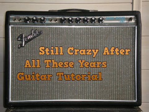 Still Crazy After All These Years - Paul Simon - Guitar Lesson Tutorial