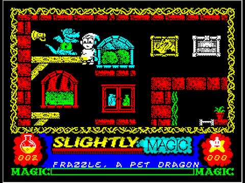 Video: Spectrum Classic Slightly Magic Blir Remastet På Steam