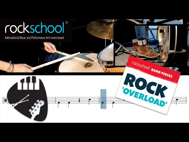 Rockschool 'Let's Rock' Drums - 'Overload' [WITH BACKING TRACK]