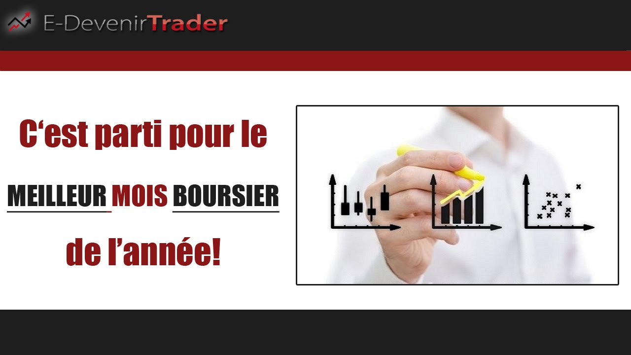 C’est parti pour le meilleur mois boursier de l’année!