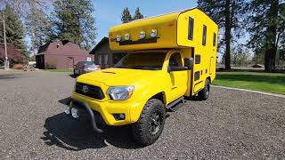 2015 Toyota Tacoma Motorhome Bend Oregon.  Yellow