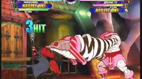 MvC2: Anakaris Miira Drop to Overhead 100% Sequence by RappleRoss
