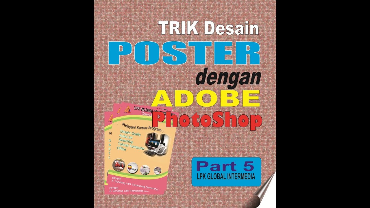Tutorial Membuat Poster dengan Adobe PhotoShop part 5 - YouTube