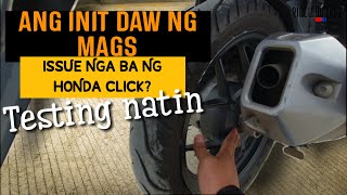 Umiinit ang Rear Mags | Honda Click Issue? | Game Changer