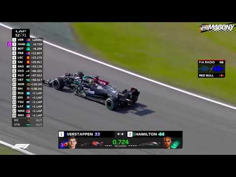 Red Bull on the radio with Michael Masi: That is all about letting them race."