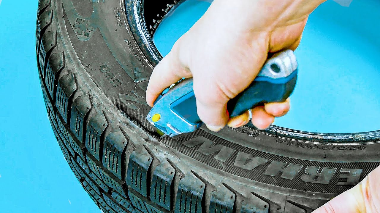 Decora con neumáticos viejos. Reciclaje para muebles sencillos