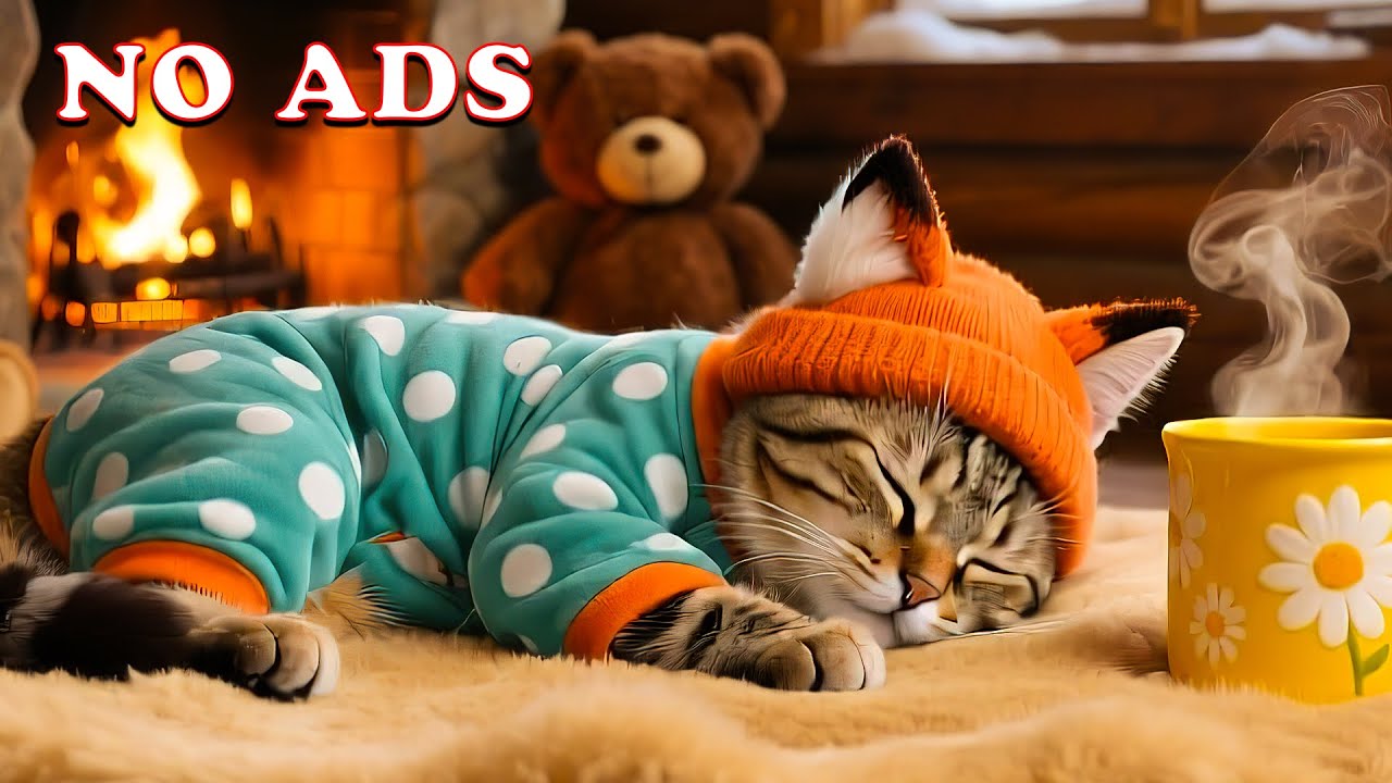 Успокаивающая музыка для кошек, страдающих от тревожности 🐾 Спокойные звуки для сна и расслабления