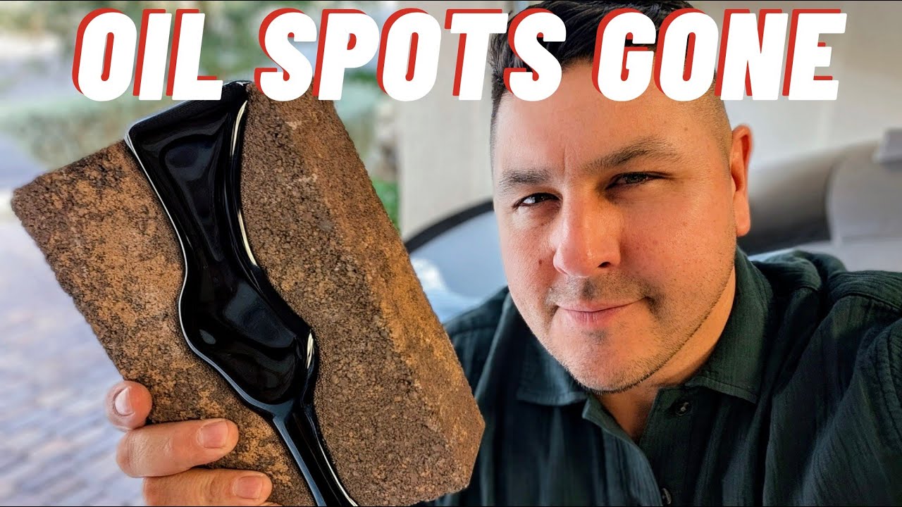 Масляное пятно на тротуарной плитке? *Свежее или сухое* 3 способа удаления, подходящие для подъез...