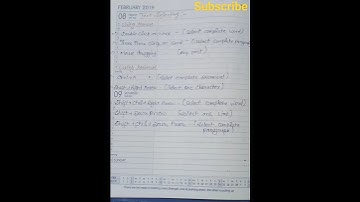 Learning computer #ms word_part-2~Text selecting #shortvideo #computer