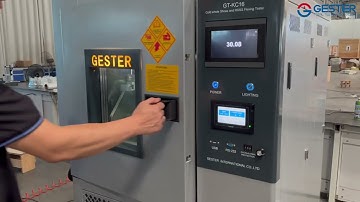 Cold Whole Shoes And ROSS Flexing Tester GT-KC16