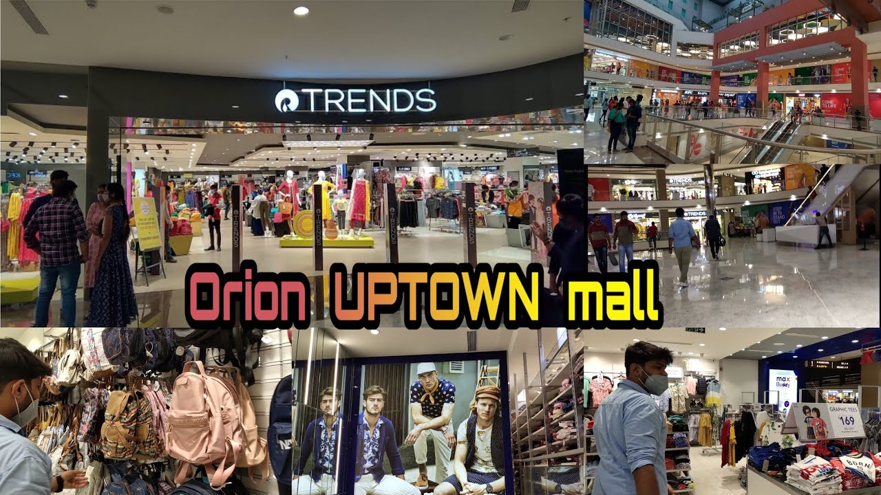 ORION UPTOWN MALL. . shopping mall in bengaluru YouTube