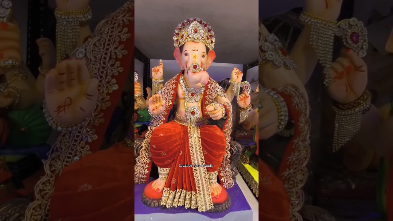 Lalbaug cha raja Small Ganpati Murti 