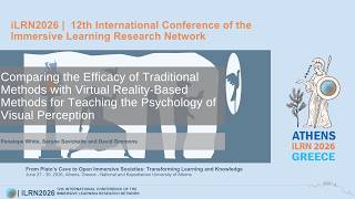 Comparing the Efficacy of Traditional Methods with Virtual Reality-Based Methods for Teaching