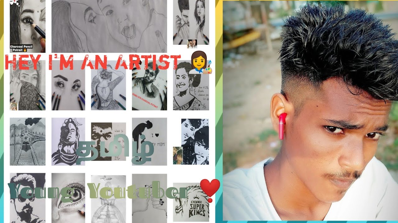 My Charcoal Art Work 🔥       