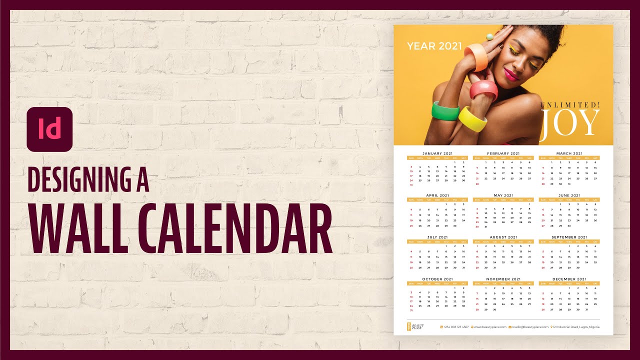 How To Design A Wall Calendar In Indesign YouTube How To Design A Wall Calendar In Indesign YouTube